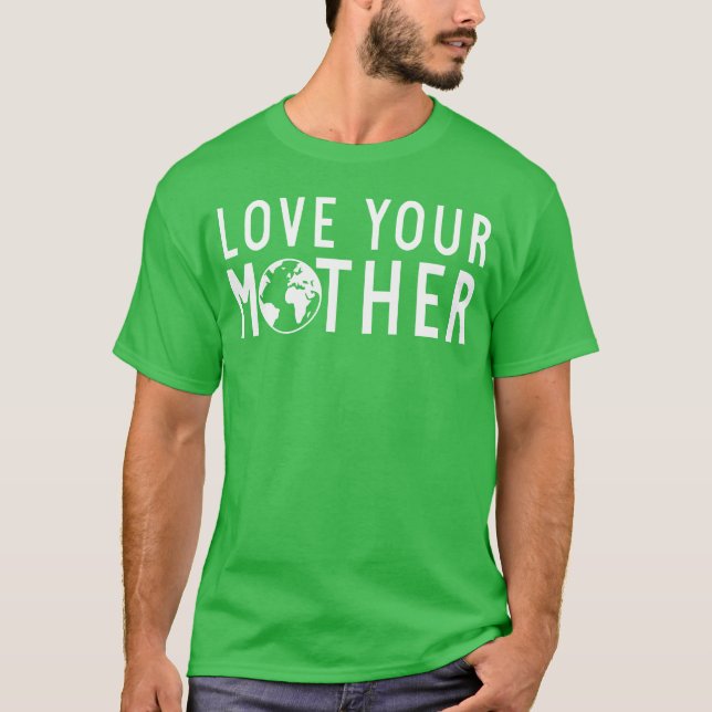 Camiseta AMO A TU MADRE retro (Anverso)