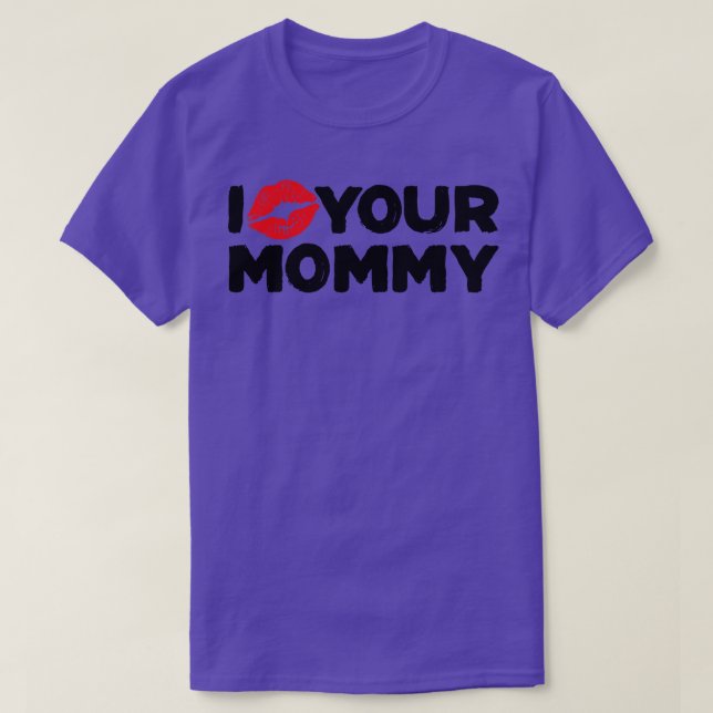 Camiseta Amo a tu mamá (Diseño del anverso)