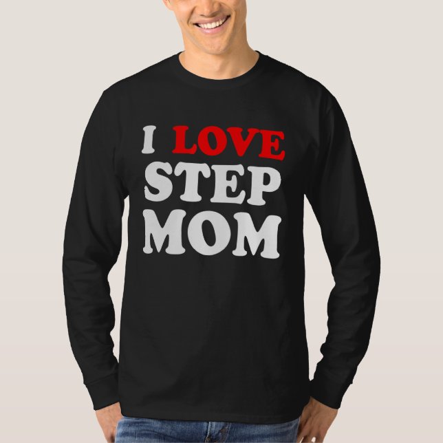 Camiseta Amo A Tu Mamá, Amo A Las Madres Calientes (Anverso)