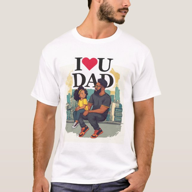 Camiseta Amo A Tu Papá (Anverso)