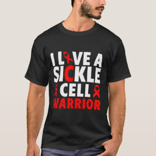 Camiseta Amo a un guerrero de células falciformes - Awarene