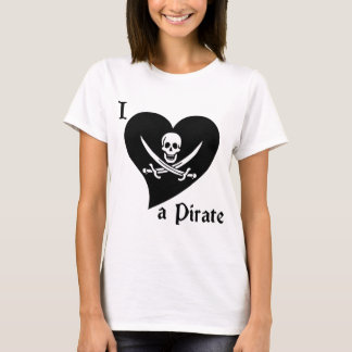 Camiseta Amo a un pirata
