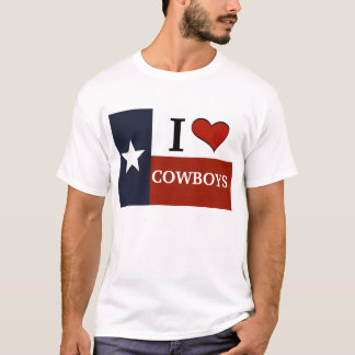 Camiseta Amo a vaqueros