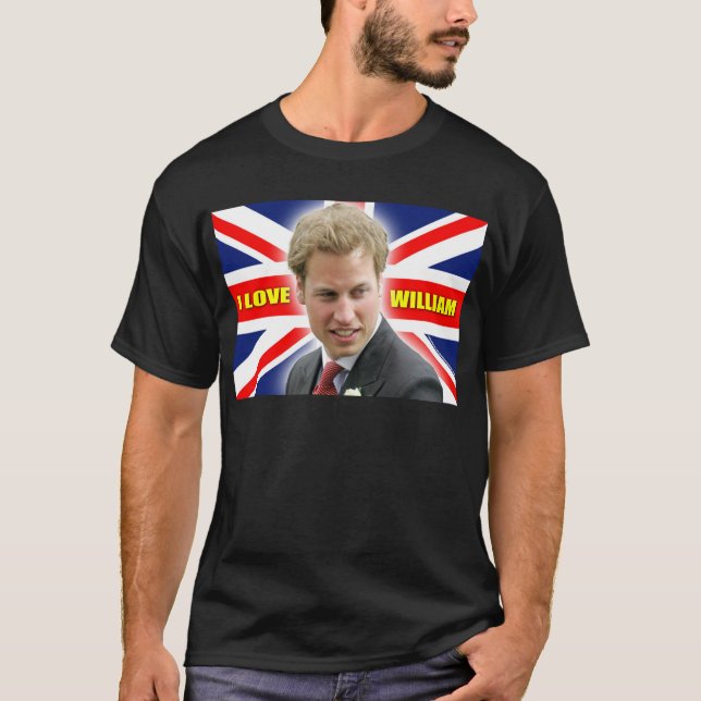 Camiseta Amo a William (Anverso)