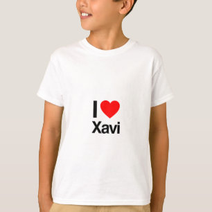Camiseta amo a xavi