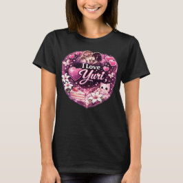 Camiseta Amo a Yuri | Estética de Anime de Chicas Kawaii