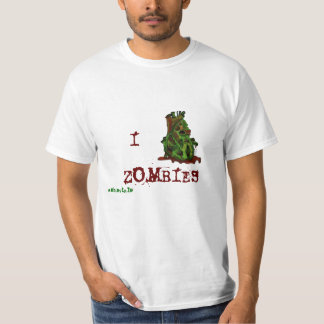 Camiseta Amo a zombis