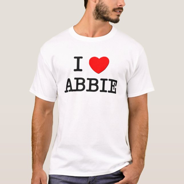 Camiseta Amo Abbie (Anverso)