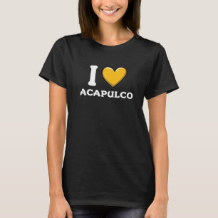 Camiseta Amo Acapulco México  7