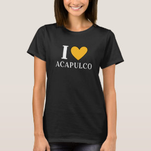 Camiseta Amo Acapulco México Vacaciones 7
