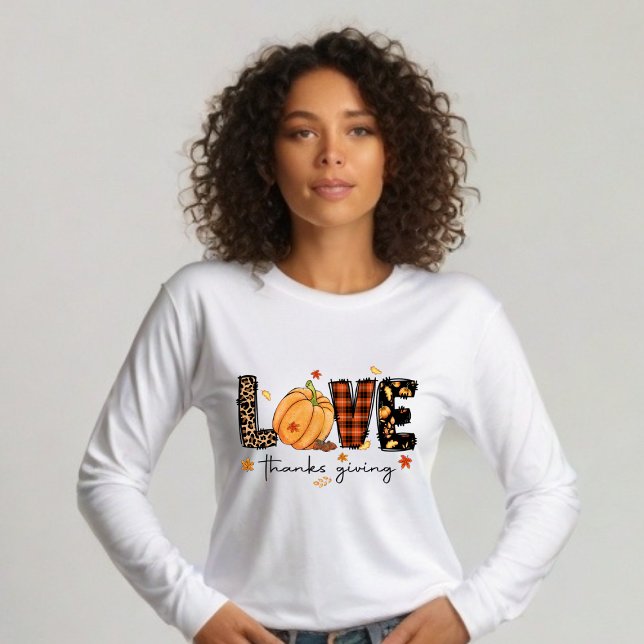Camiseta Amo acogedor Acción de Gracias (Subido por el creador)