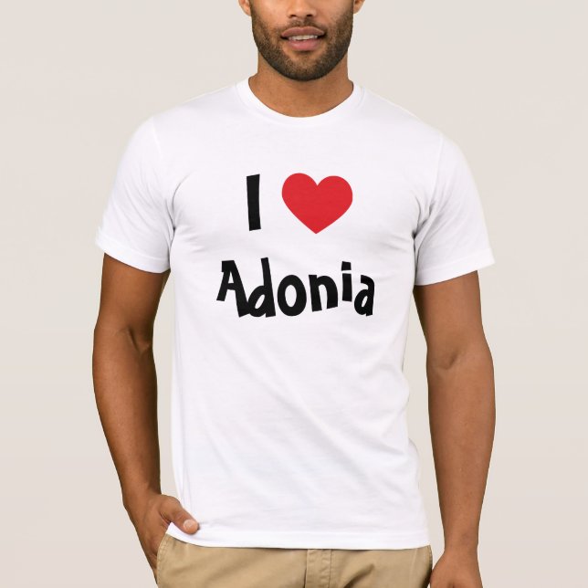 Camiseta Amo Adonia (Anverso)