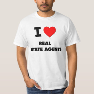 Camiseta Amo agentes inmobiliarios