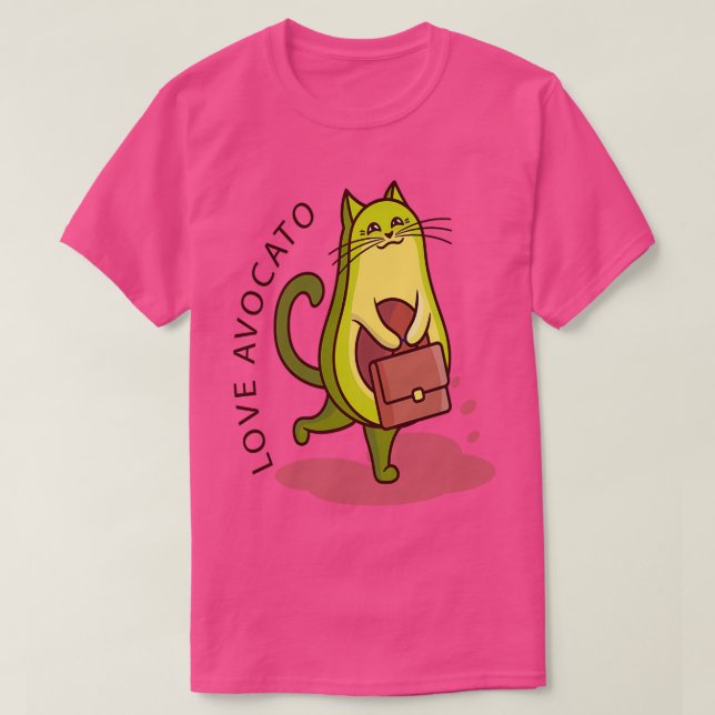 Camiseta Amo Aguacate (Diseño del anverso)