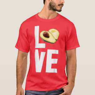 Camiseta Amo Aguacate Funny Aguacate Fruit Women700