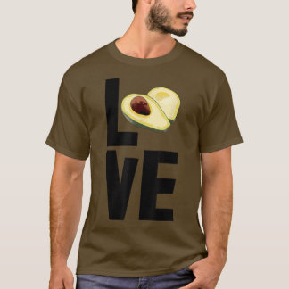 Camiseta Amo Aguacate Funny Aguacate Fruto Mujeres