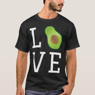Camiseta Amo Aguacate Guacamole, Gran Regalo Para El Amante