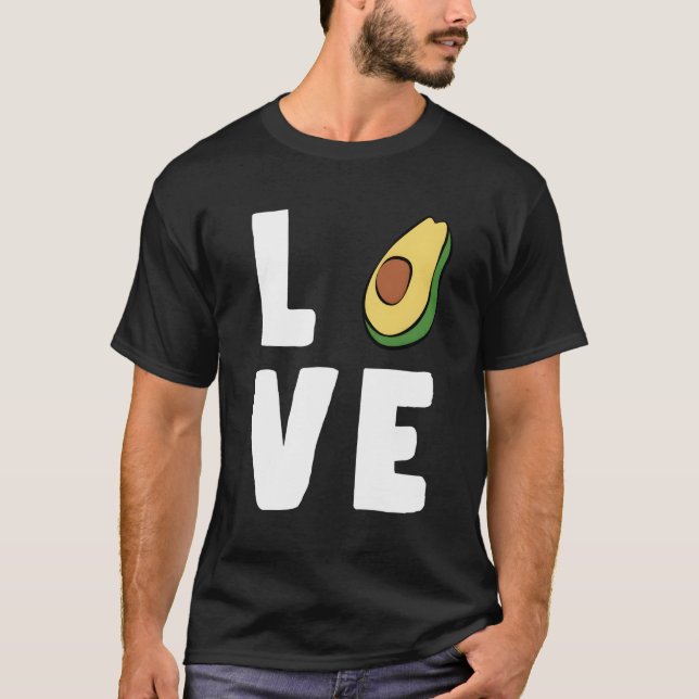 Camiseta Amo Aguacates (Anverso)