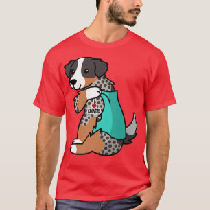 Camiseta Amo al abuelo Tattoo, abuelo de pastor australiano