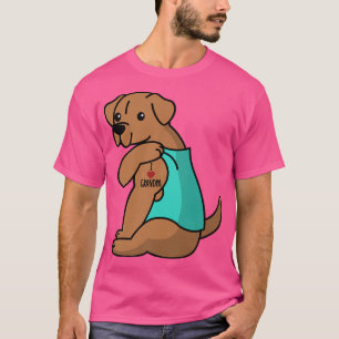 Camiseta Amo al abuelo Tattoo Dogue De Bordeau