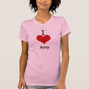 Camiseta Amo al Amy (del corazón)