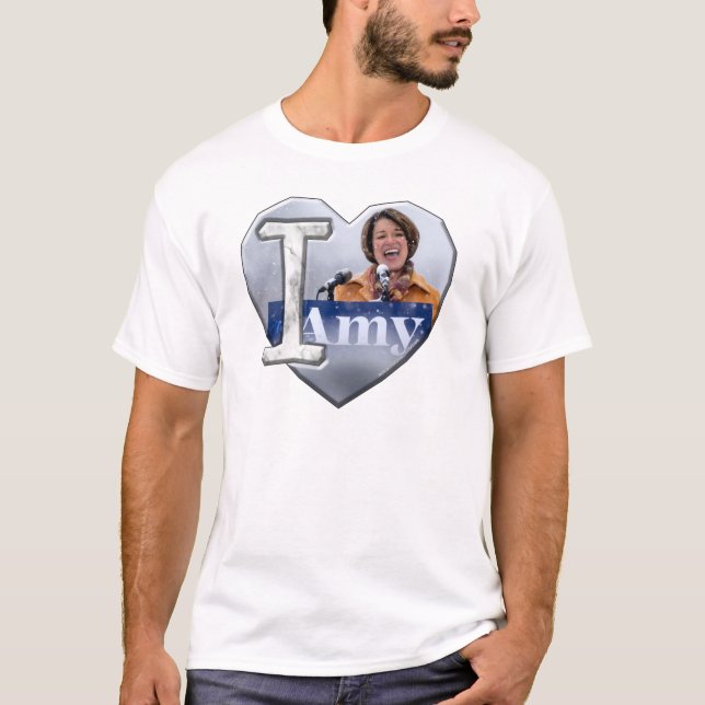 Camiseta Amo al Amy Klobuchar - (Anverso)