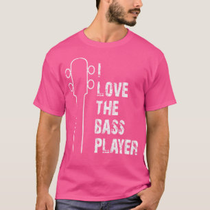 Camiseta Amo Al Bajista De La Banda De Bajo Orquesta