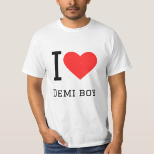 Camiseta Amo al chico Demi