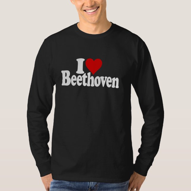CAMISETA AMO AL CORAZÓN LUDWIG VAN BEETHOVEN (Anverso)
