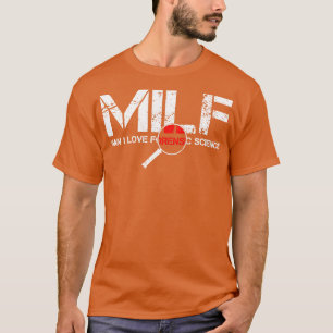 Camiseta Amo al estudiante de ciencias forenses