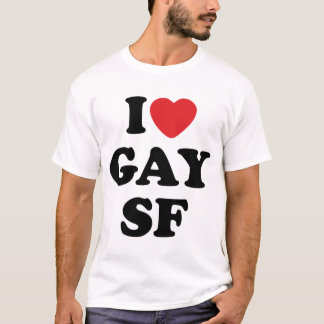 Camiseta Amo al gay SF