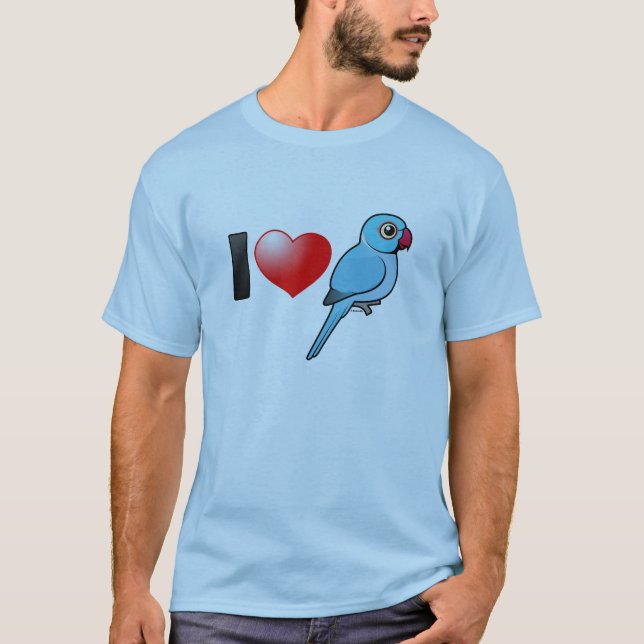Camiseta Amo al indio azul Ringnecks (Anverso)