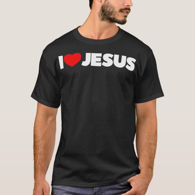 Camiseta Amo al Jesús del Corazón (Anverso)
