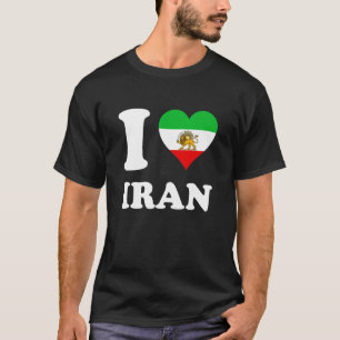 Camiseta Amo al león de Irán