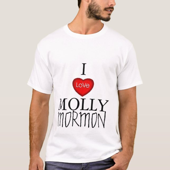 CAMISETA AMO AL MORMÓN DE MOLLY (Anverso)