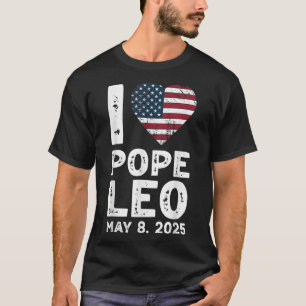 Camiseta Amo al Papa Leo