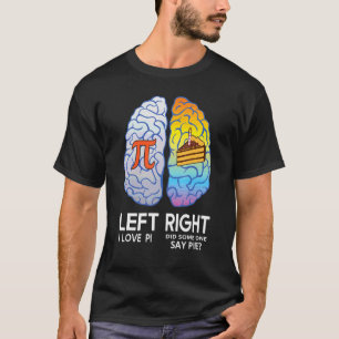 Camiseta Amo Al Profesor De Ciencias De Pi Brain Math