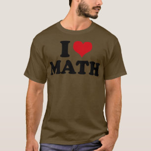 Camiseta Amo al profesor de matemáticas