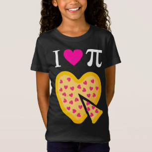 Camiseta Amo al profesor de matemáticas del corazón de Pi V