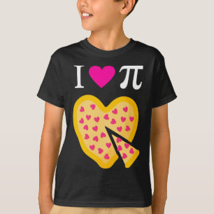 Camiseta Amo al profesor de matemáticas del corazón de Pi V