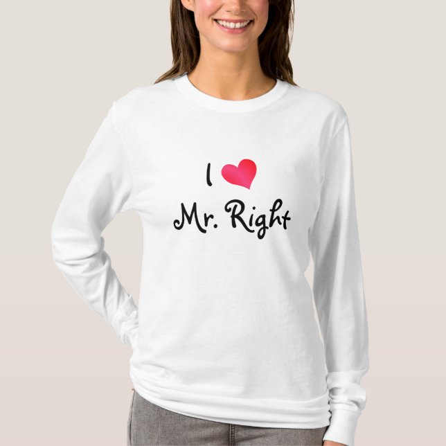 Camiseta Amo Al Sr. Right (Anverso)
