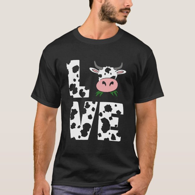 Camiseta Amo al vaquero (Anverso)