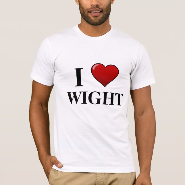 Camiseta Amo al Wight (Anverso)