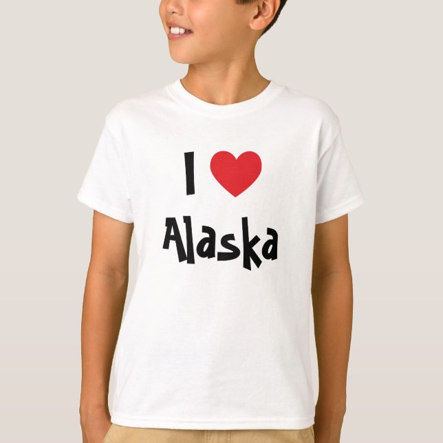 Camiseta Amo Alaska (Anverso)