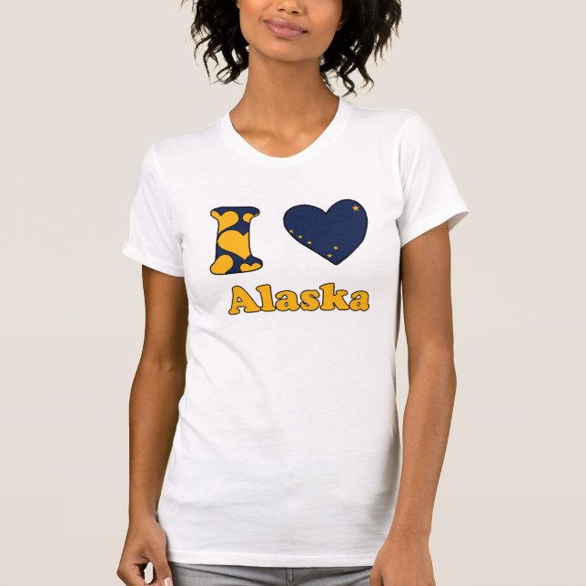 Camiseta Amo Alaska (Anverso)