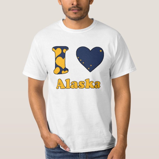 Camiseta Amo Alaska (Anverso)
