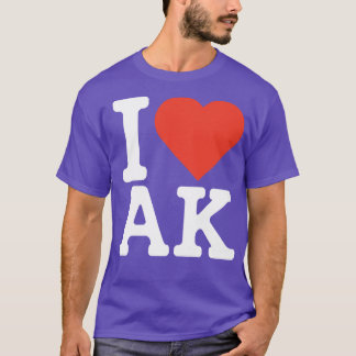 Camiseta Amo Alaska TShirt 1