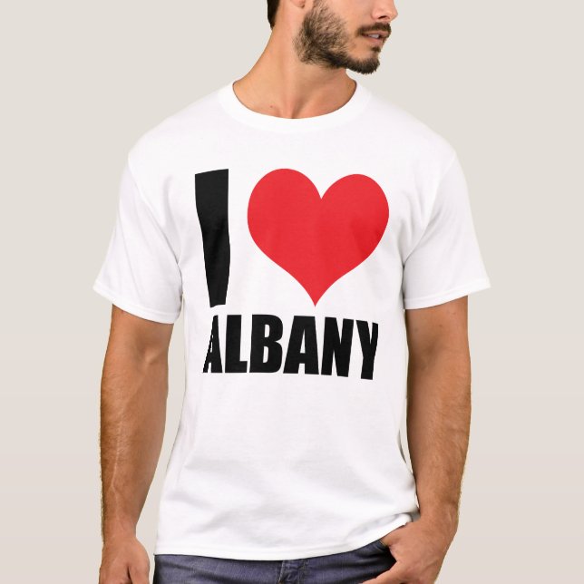 Camiseta Amo Albany (Anverso)
