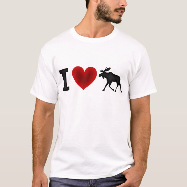 Camiseta Amo alces (Anverso)