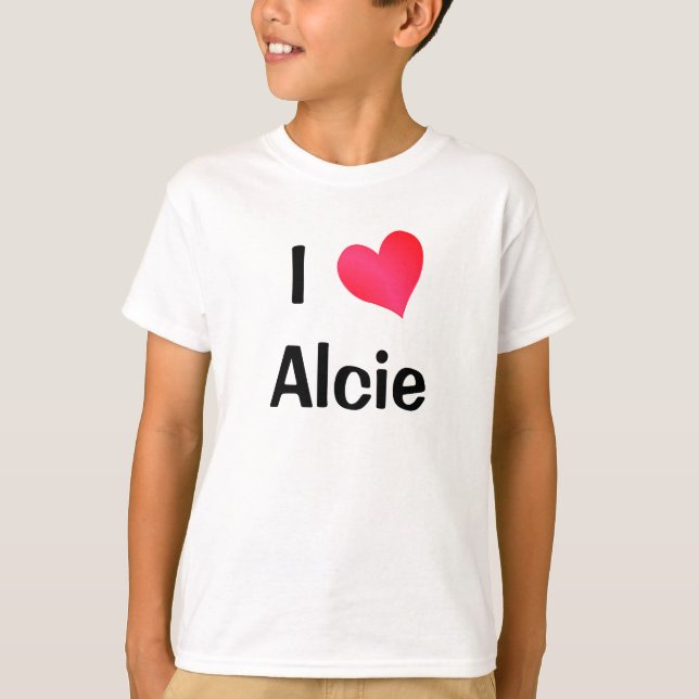 Camiseta Amo Alcie (Anverso)